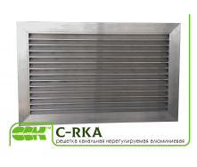 Решетка нерегулируемая для канальной вентиляции C-RKA-80-50